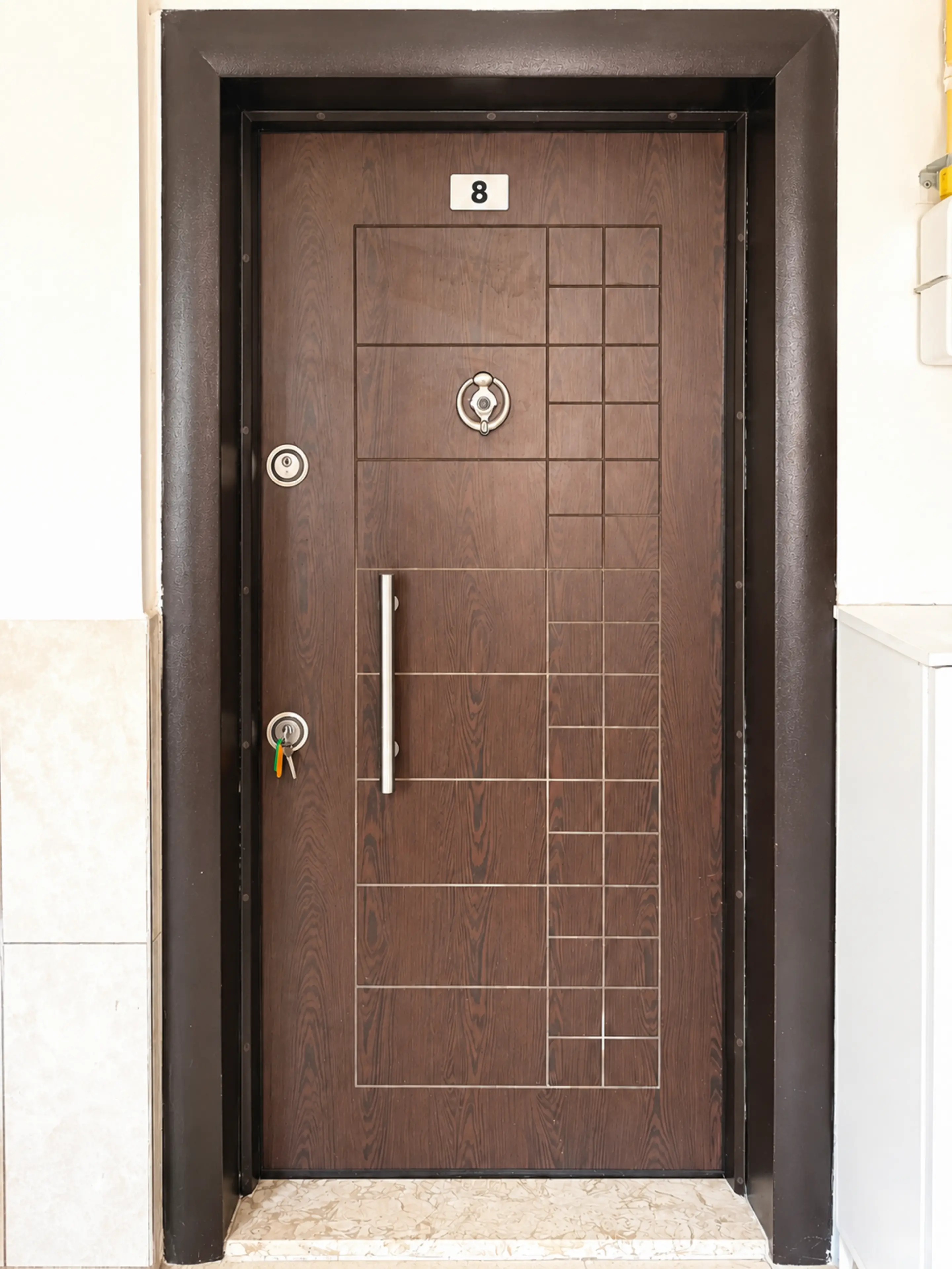 ERKILIC APART Daire 8 giriş kapısı